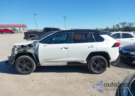2021 Toyota Rav4 Hybrid Xse из США, поврежденный, VIN 2T3E6RFV0MW021587